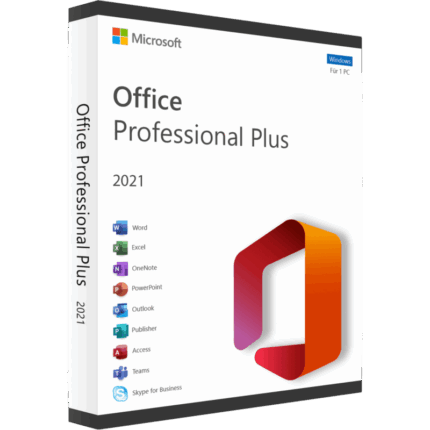 Microsoft Office Pro Plus 2021 Retail – BINDS to MS account