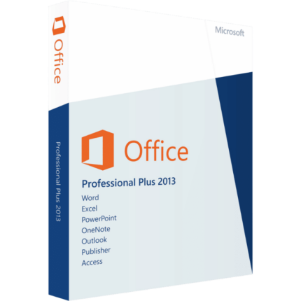 Microsoft Office Pro Plus 2013 Retail – Online Activation