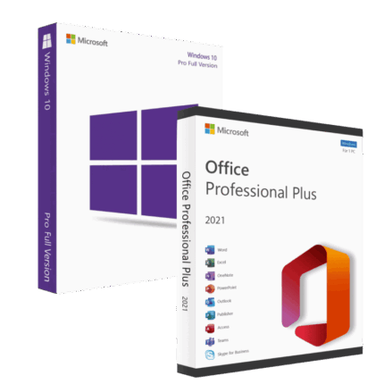 Windows 10 Pro Retail + Office 2021 Pro Plus – Phone Activation